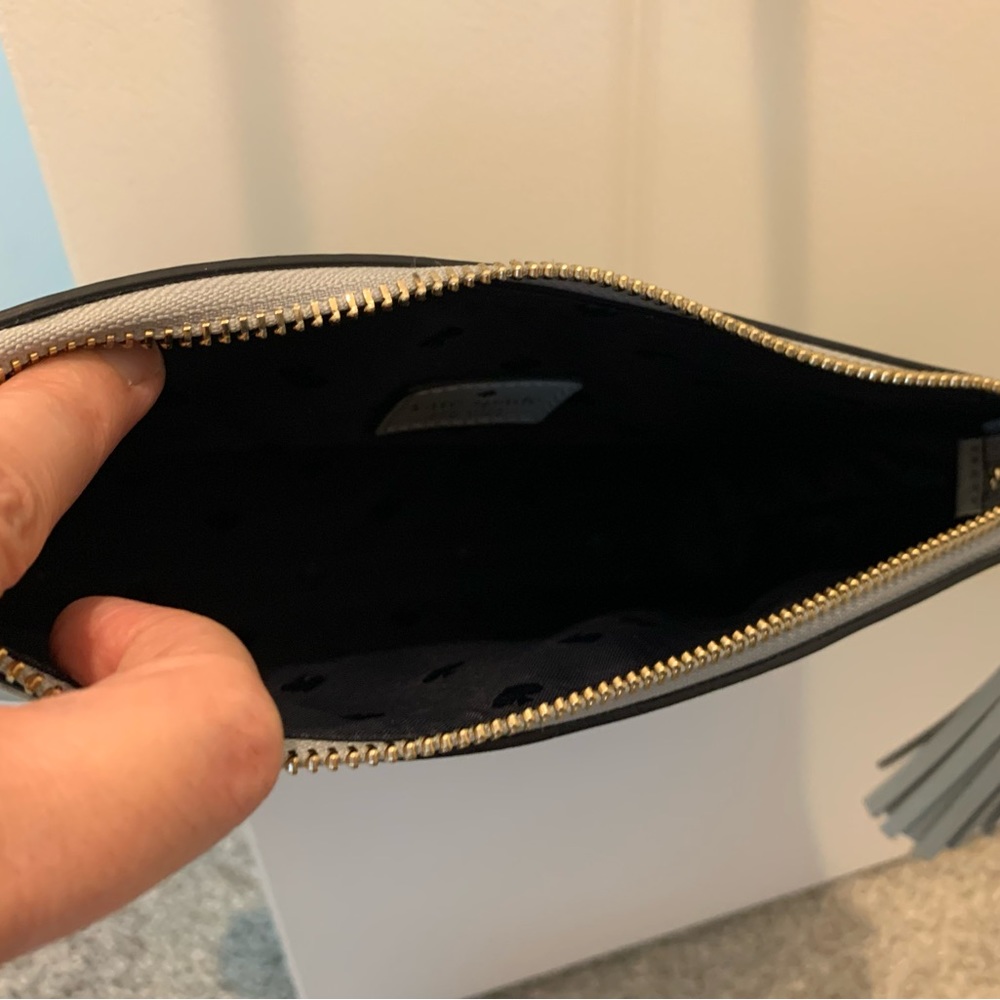 KATE SPADE Blue IVY STREET AMY CROSSBODY Avalon Mist Purse Leather Small - Picture 4 of 6